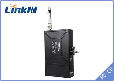 Transmissor video Mini Size Manpack HDMI &amp; CVBS AES256 300-2700MHz da polícia COFDM
