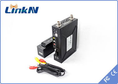 Transmissor video sem fio tático COFDM HDMI de Manpack Aduio &amp; de criptografia de CVBS AES256 intercomunicador em dois sentidos