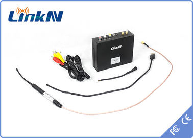 Transmissor video portátil militar COFDM HDMI &amp; de criptografia de CVBS AES256 intercomunicador em dois sentidos