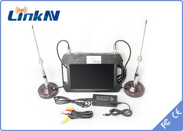 Transmissor video COFDM QPSK HDMI da polícia Corpo-gasta &amp; de atraso AES256 de CVBS H.264 baixa criptografia