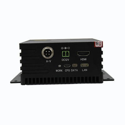 Segurança alta NLOS video montável AES256 do transmissor COFDM 1-2KM do robô de UGV EOD