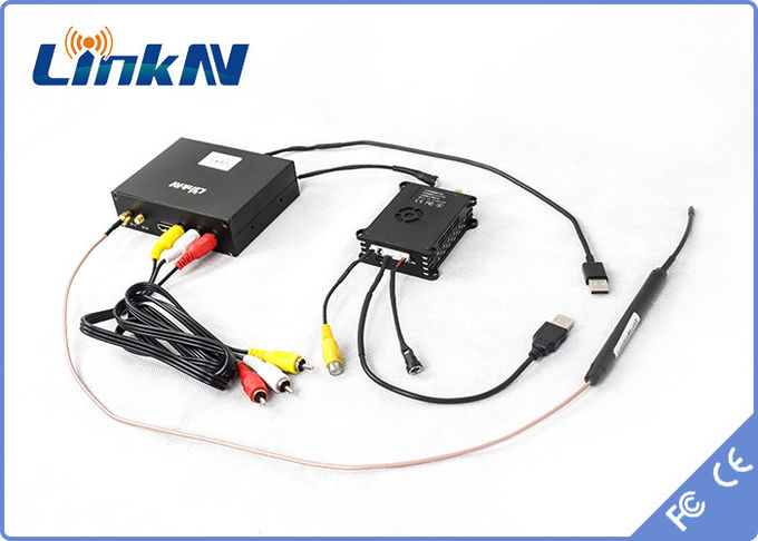 da longa distância sem fio da C.C. 12V transmissor video COFDM para o zangão do UAV