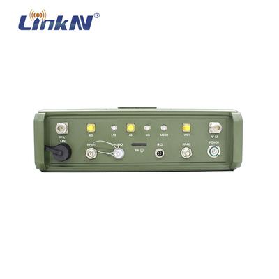 C.C. 12V do poder IP67 AES Enrytpion da estação base 40dBm do IP Mesh Radio LTE de Manpack