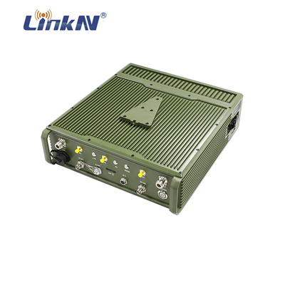 C.C. 12V do poder IP67 AES Enrytpion da estação base 40dBm do IP Mesh Radio LTE de Manpack