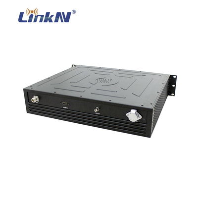 montagem em rack video AES Encrytpion do transmissor 43dBm 2U de 20km HDMI SDI COFDM