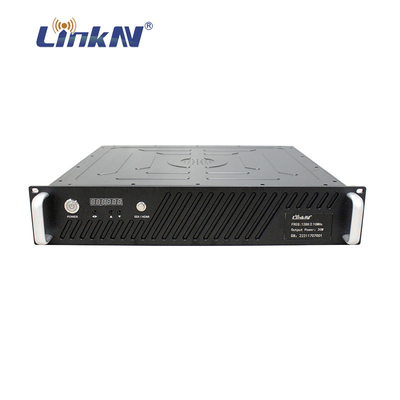 montagem em rack video AES Encrytpion do transmissor 43dBm 2U de 20km HDMI SDI COFDM