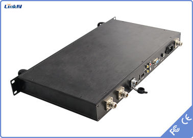 LKAV1302 Rugged 1U Rack Mount 2-8MHz Largura de banda Receptor de vídeo COFDM de baixa latência