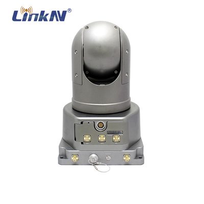 LKAV3801 4G LTE IP Mesh PTZ Câmera 4G FHD 580MHz 1.4GHz Rugged IP66 Impermeável Com Bateria