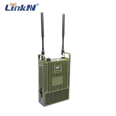 Rádio COFDM IP MeSH 10 W Potência 82 Mbps Multi-hop Criptografia AES256 Baixa Latência