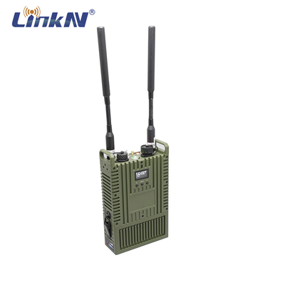 LKAV3516  IP MESH Radio 4W MIMO Video Data 4G GPS/BD PTT Wifi AES Criptografia Bateria Alimentada