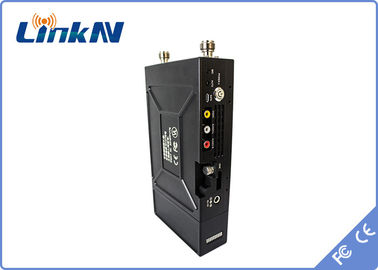 Largura de banda video tática militar da criptografia 2-8MHz RF das saídas de potência AES256 do transmissor 2W de COFDM