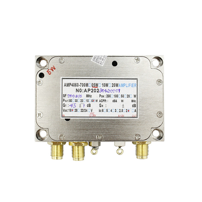 37dBm amplificador de potência do Pa Cofdm para Uav video 2700mhz 16 do zangão da relação - 18vdc