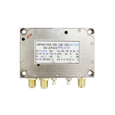 Amplificador de potência 40dBm do PA COFDM para UAV video 24 do zangão da relação - 35VDC