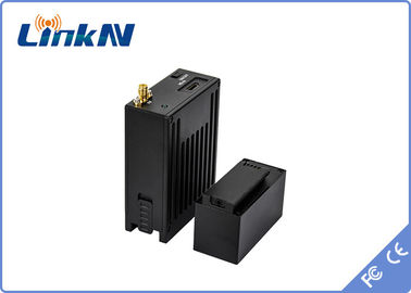 LKAV-C328 1-5 Km COFDM Manpack Transmissor de vídeo sem fio HDMI Com pequeno tamanho e baixa latência
