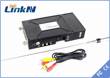 Transmissor video NLOS tático militar COFDM HDMI &amp; de criptografia de CVBS AES256 intercomunicador em dois sentidos do baixo atraso