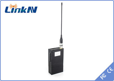 LKAV1519 Detectives Mini Video Transmitter 1km COFDM Low Delay H.264 High Security AES256 Criptografia Bateria Alimentada