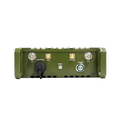 IP66 tático militar MESH Radio Multi Hop 82Mbps MIMO AES Enrcyption com bateria