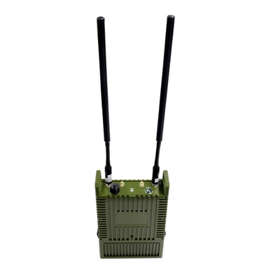 IP66 tático militar MESH Radio Multi Hop 82Mbps MIMO AES Enrcyption com bateria