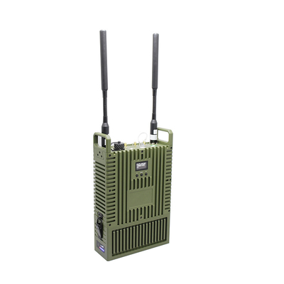 LKAV3516 robusto IP66 vídeo dados rádio MESH MANET 4W MIMO 4G GPS/BD PPT Bateria alimentada