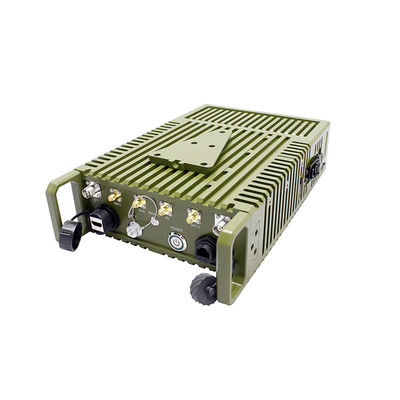 Manpack Militar MANET Rádio 43dBm AES256 FHSS Frequência de salto AES256