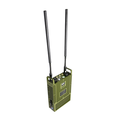 Manpack Militar MANET Rádio 43dBm AES256 FHSS Frequência de salto AES256