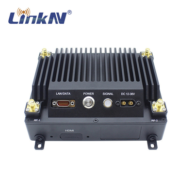 Conexão de dados de vídeo UAV de longo alcance de frequência 70MHz-6GHz personalizável com criptografia AES256