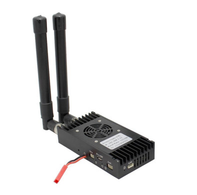 10 ms de baixa latência UAV Data Link com modulação OFDM HDMI Ethernet e canais de dados TTL/RS232/RS485