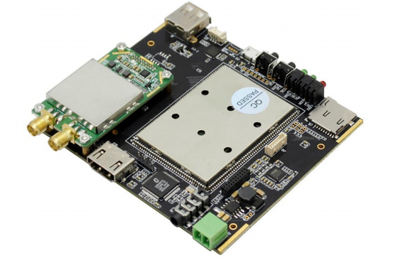 Frequência personalizável 200MHz-860MHz LKAV1210 COFDM Modulo de Receptor de Vídeo PCB para Comunicação de Drones