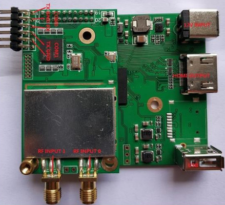 LKAV6201 HDMI SDI COFDM Receptor Module PCBA para Transmissão de Vídeo
