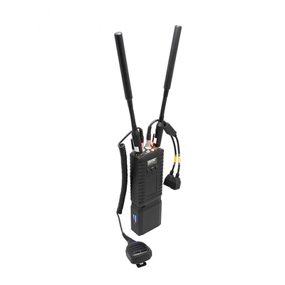 70MHz-6GHz FPGA Frequency Hopping MESH Radio Rádio tático portátil para GPS/BD Positioning System