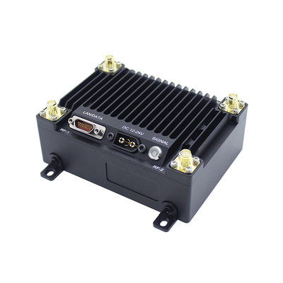 Linha de dados de vídeo de UAV mini de longo alcance FHSS MANET AES256 Sensibilidade de recepção -100dBm 2.5MHz Largura de banda 2.5/5.0/10.0/20.0MHz