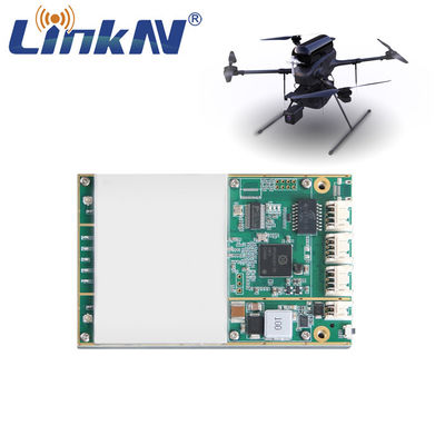 LKAV6306 15KM UAV Militar Data Link Module 4W Power AES256 Criptografia