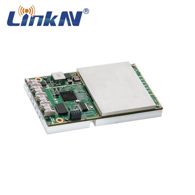 IP MESH Radio Module para a polícia militar 4W MIMO AES256 350MHz-4GHz customizável
