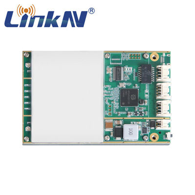IP MESH Radio Module 4W MIMO AES256 350MHz-4GHz da polícia militar customizável