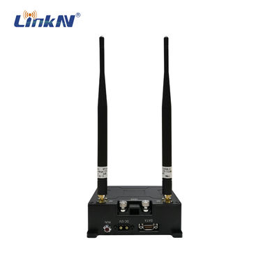 Dos Multi-lúpulos de rádio militares da MALHA do IP da ligação de dados 10km do UAV da polícia largura de banda alta AES DC12V-24V