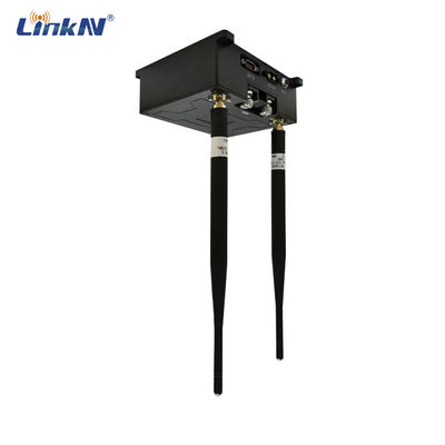 Multi-lúpulos militares 82Mbps AES DC12V-24V do IP MESH Relay da ligação de dados 15km do UAV da polícia