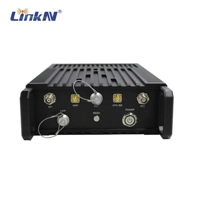 Poder superior alto AES Enryption IP66 Manpack de Rate Dual Antennas MIMO 10W dos dados do Multi-lúpulo áspero do IP MESH Radio Base Station