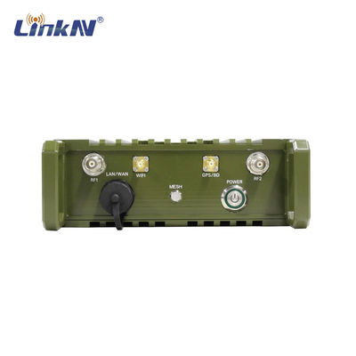 Poder superior tático militar AES Enrcyption do Multi-lúpulo 82Mbps MIMO 40dBm de IP66 MESH Radio com bateria