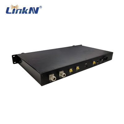 LKAV3307 1U Rack Mount IP MESH Relay 4W MIMO Video Data 4G GPS/BD PPT Wi-Fi Criptografia AES256