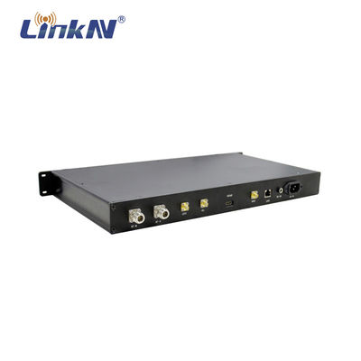 LKAV3307 Militar Táctico 1U Veículo transportado 4W Potência MIMO IP MESH rádio