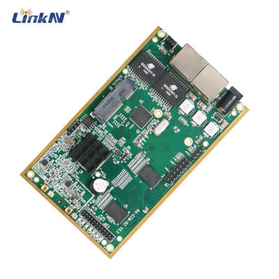 Criptografia tática 96Mbps Mini Size Light Weight do módulo 2.4GHz 1W MIMO AES256 do OEM de MESH Radio