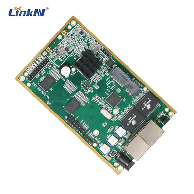Criptografia militar -40℃~ +65℃ do módulo 2.4GHz 1W MIMO AES256 do OEM de MESH Radio da polícia