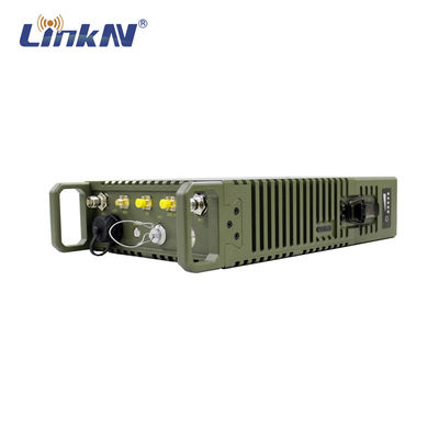 LKAV3702 40dBm Long Distance Polícia Táctica Militar Multi-Hops Transmissão de Vídeo Manpack IP MESH Radio