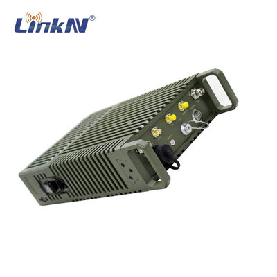 LK3702 40dBm 30KM Manpack  data link Transmissão de vídeo IP MESH MIMO rádio