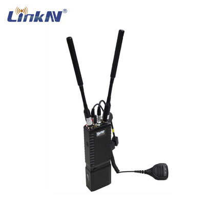 Rádio IP MESH militar 4 W de potência AES256 82 Mbps 350 MHz-4 GHz personalizável