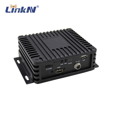 LKAV1211 Pequeno Receptor de Vídeo COFDM FHD 1080p Baixa Latência AES256 H.264 Casamento resistente