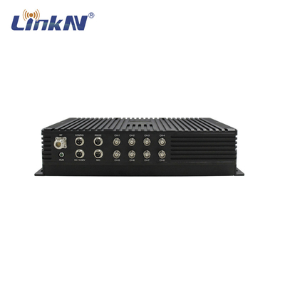 LKAV1650 Excavadora robusta sem tripulação UGV 8-CH Transmissor de vídeo 1-3km NLOS Baixa Latência FHD DC 18-32V