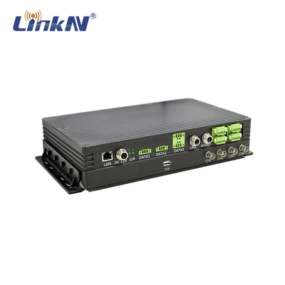 LKAV3605 Transmissor de dados de vídeo de 1,5 km para carregador de escavadeira UGV Robot 4W AES Criptografia 10-30V