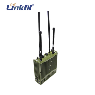 LKAV7903 Polícia Militar Rugged Manpack 40dBm MESH Radio 40dBm LTE Base Station com bateria
